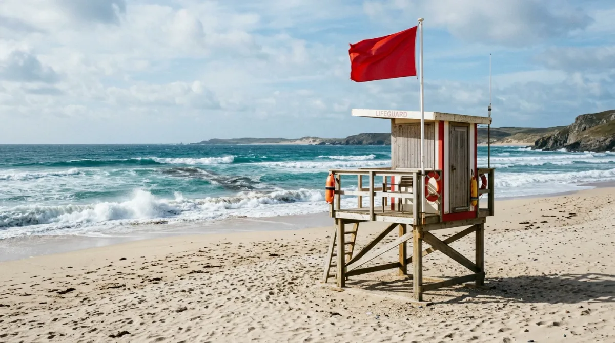 How to Read a Rip Current Forecast Before You Swim, According to NOAA and the Flag on the Sand
