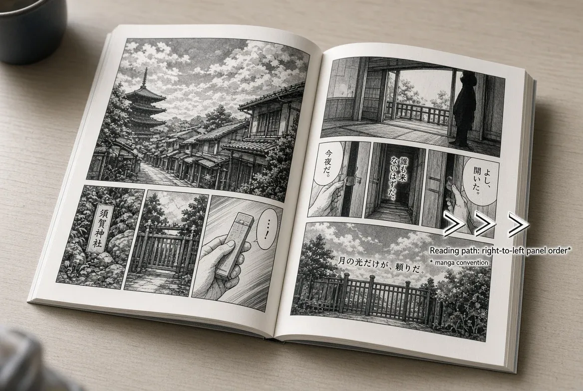 Why American Manga Publishers Kept the Right-to-Left Page Order