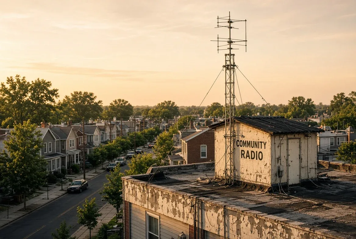 How a community group gets a low-power FM license