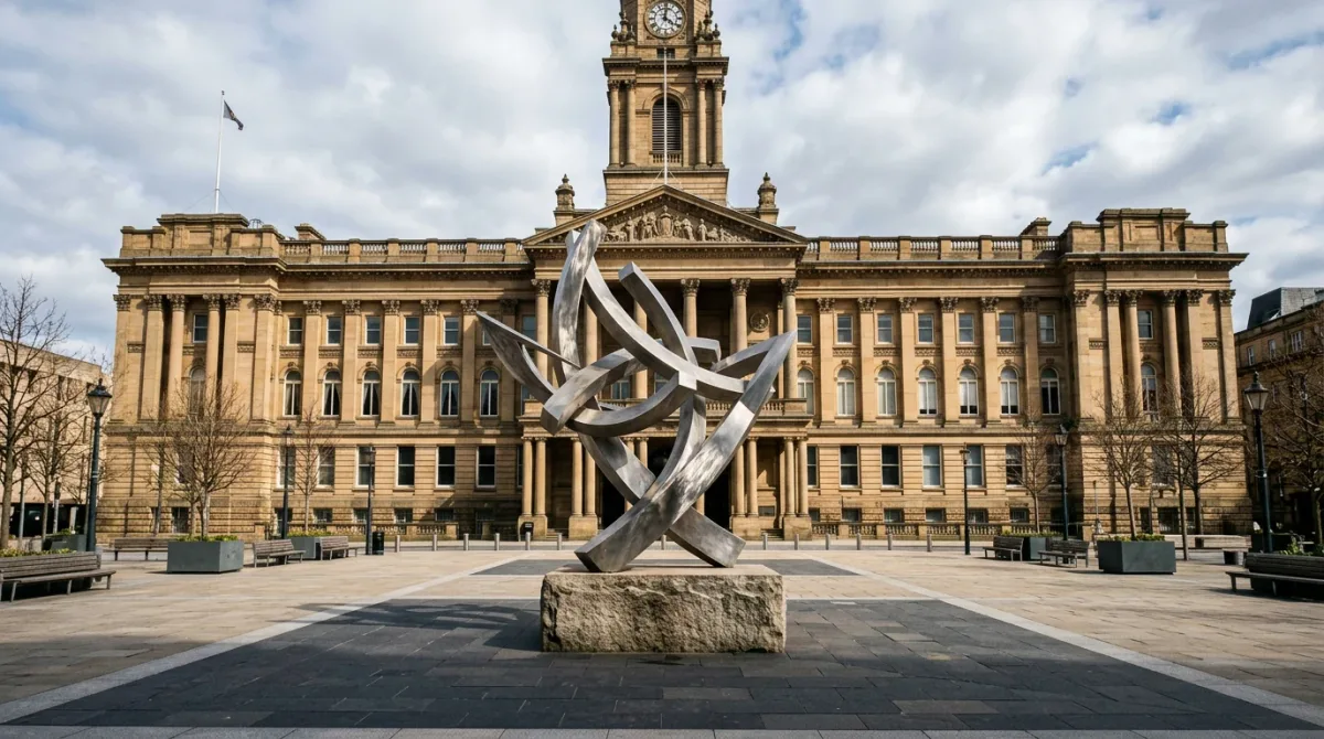 Who Pays For The Sculpture Outside City Hall — One Percent Of The Building
