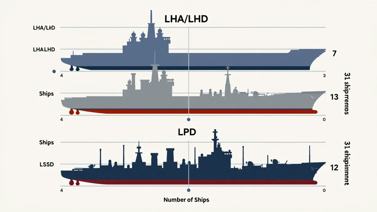 The U.S. Navy Amphibious Fleet Explained: LHA, LHD, LPD, and LSD