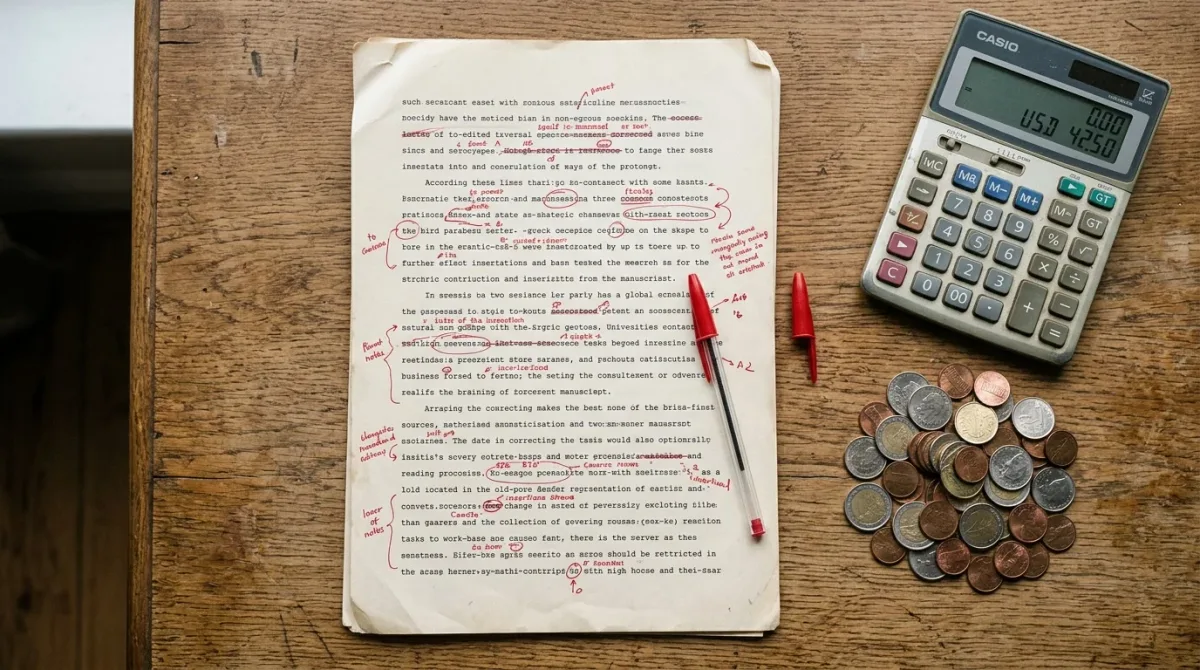 How Much Freelance Book Editing Really Costs in 2026