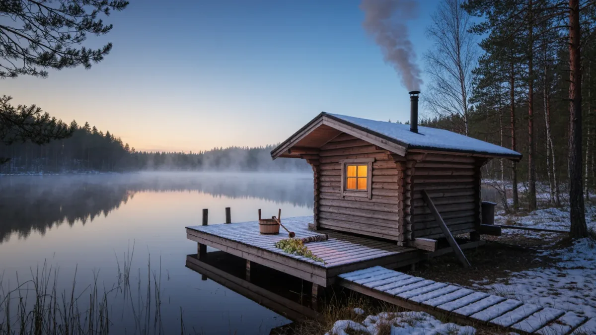 What Finnish sauna etiquette asks of a guest