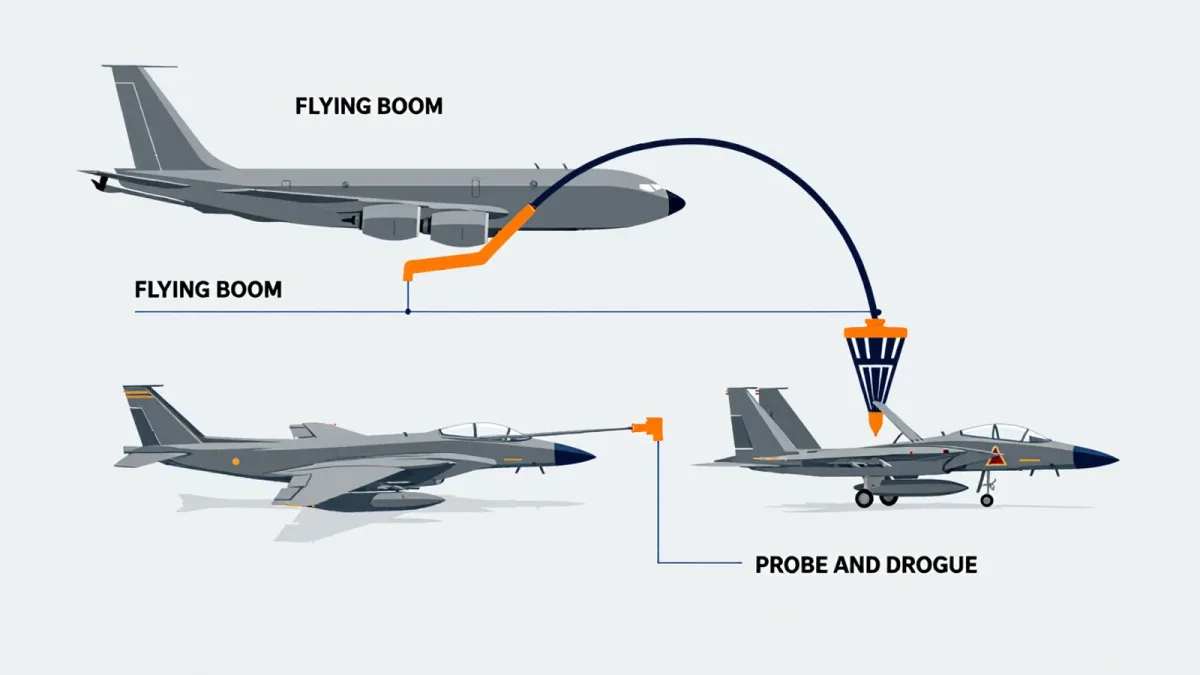 Boom vs. Probe and Drogue: How Aerial Refueling Differs