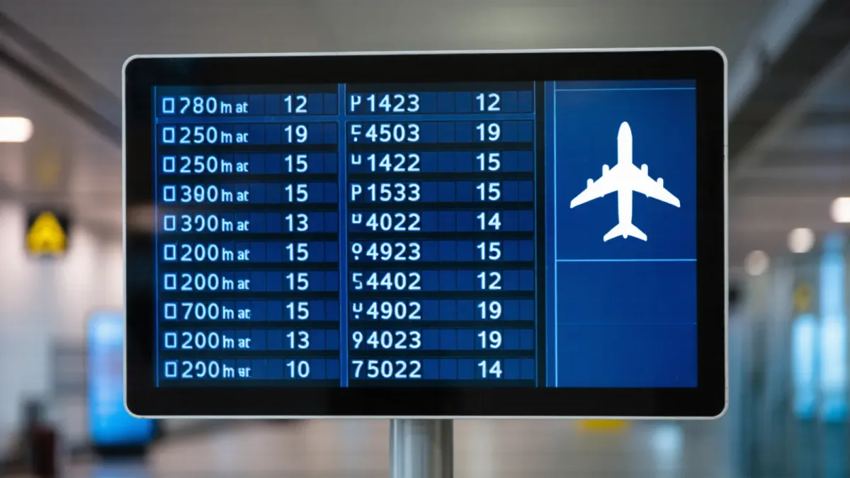 Why Your Gate Changes: How Airports Assign Gates Hour by Hour