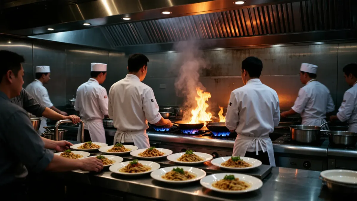 Who runs the pass? The kitchen brigade, explained station by station