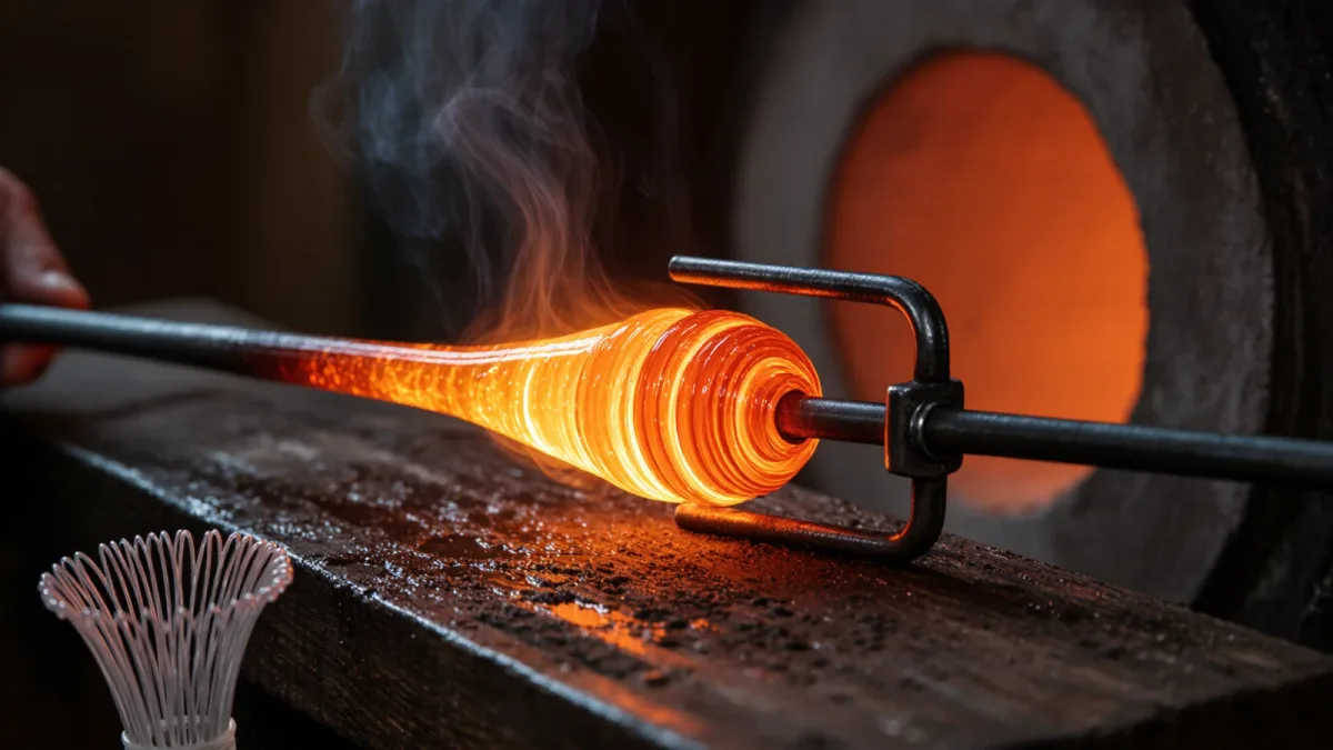 The furnaces of Murano have not gone out since 1291