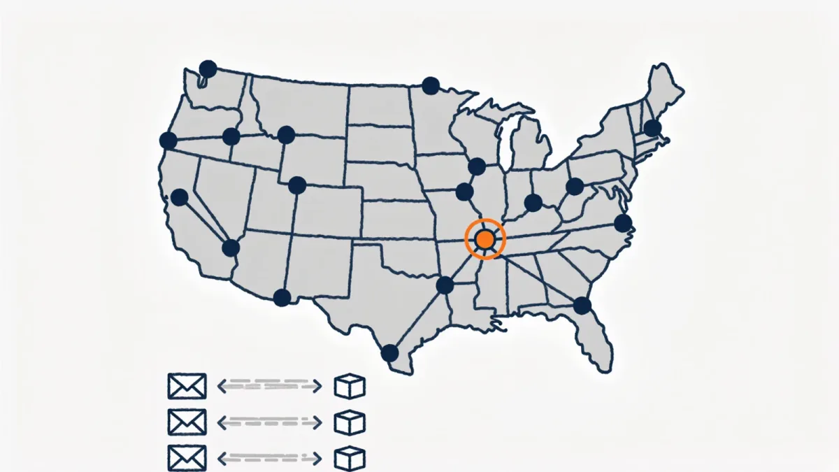 USPS holds stamp prices but reshapes its network: what has changed by mid-2026