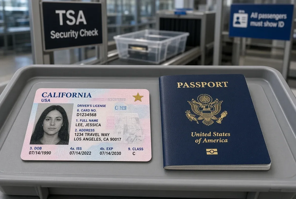 What actually happens at TSA if you show up without a REAL ID