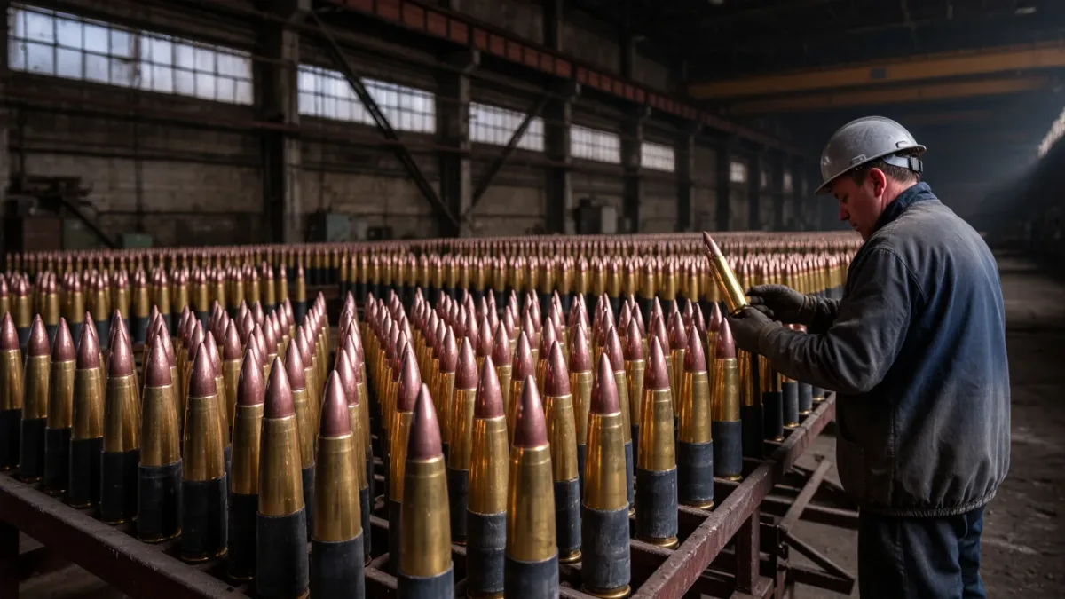 How the Pentagon Is Rebuilding 155mm Shell Production