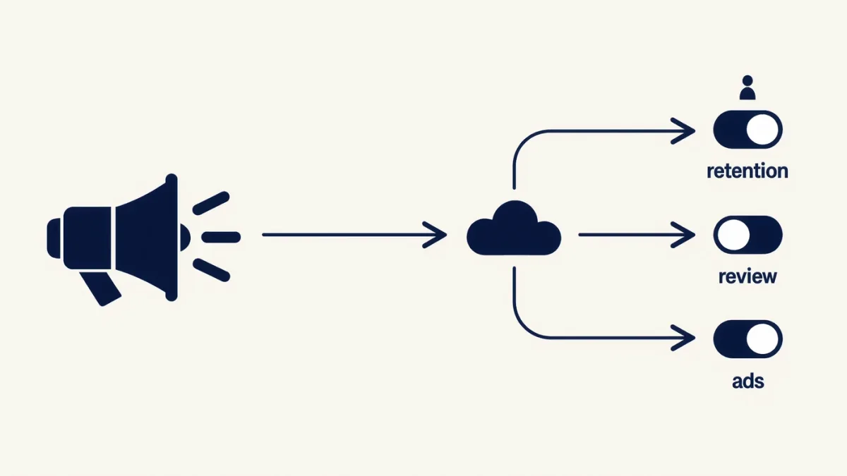 Diagram of voice recordings flowing between speaker, cloud, and review