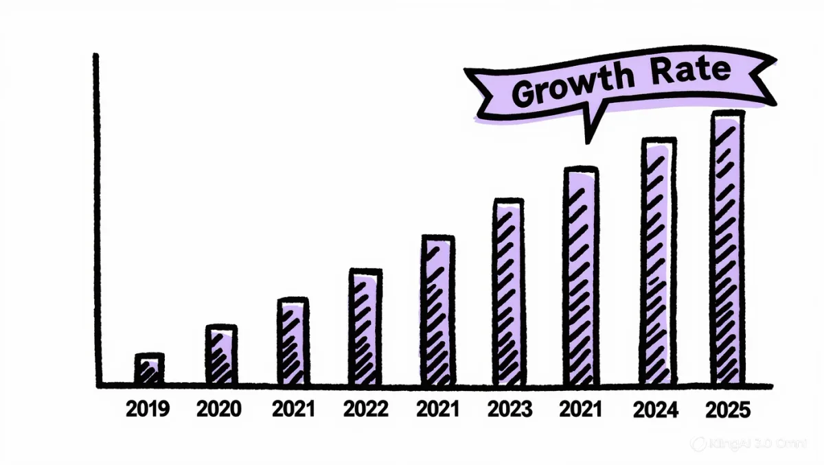 Infographic of Databricks' valuation steps from 2019 to 2025