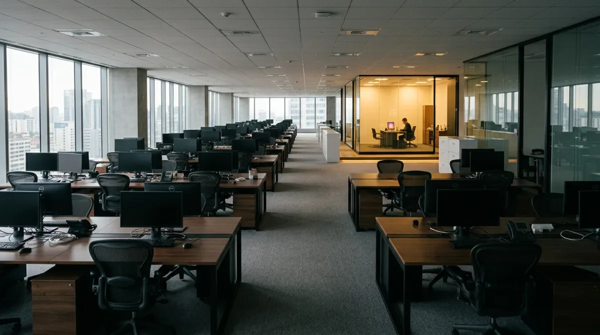 CEO Exits Fall 26% as Firms Cut Management Layers Instead
