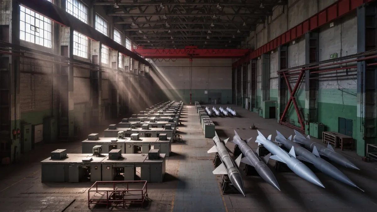 Why paused production lines make the next missile more expensive, not less