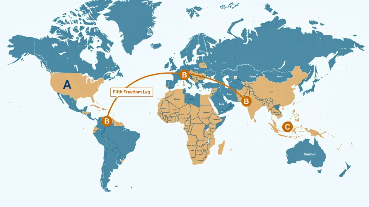 Fifth Freedom Flights Explained: When a Foreign Airline Flies Between Two Other Countries