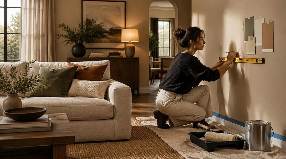 Design on a Dime: How Paint, Proportion and Patience Build a High-Look Room