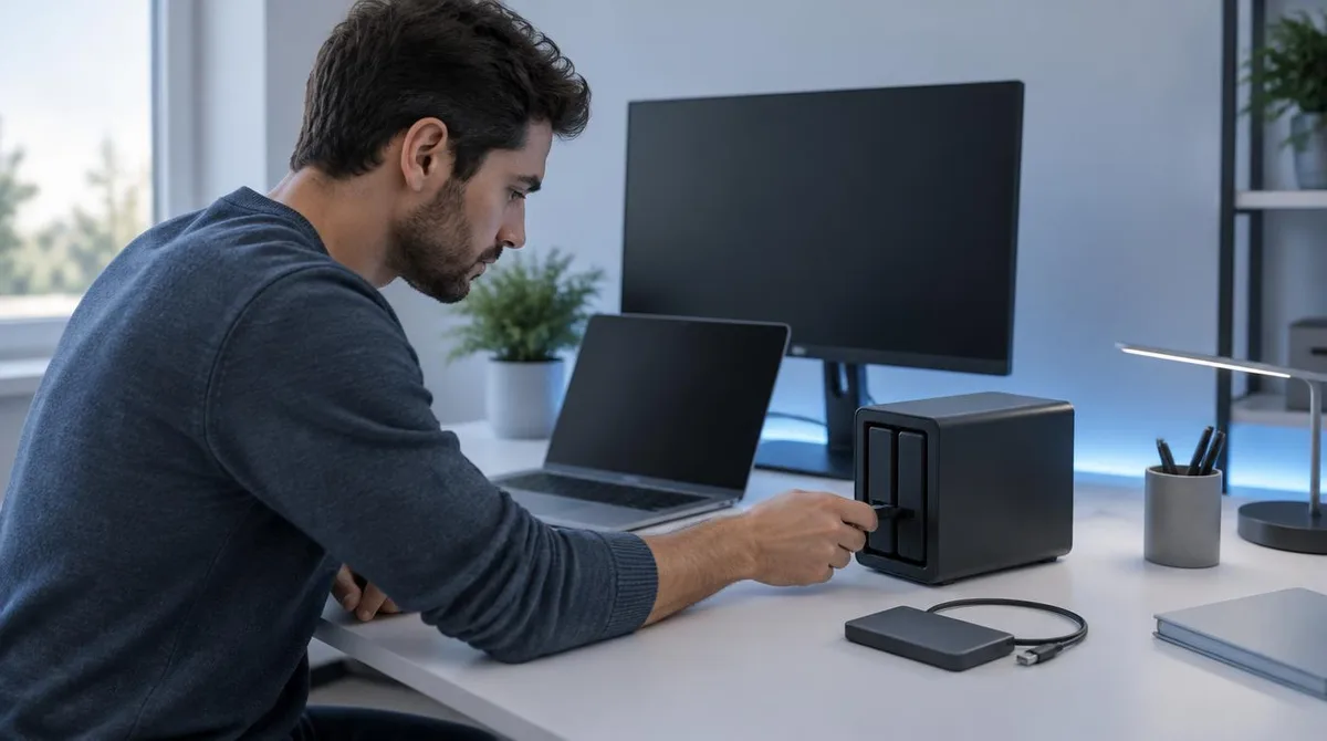 Null — Setting Up a NAS for Home Backups: What the Documentation Requires
