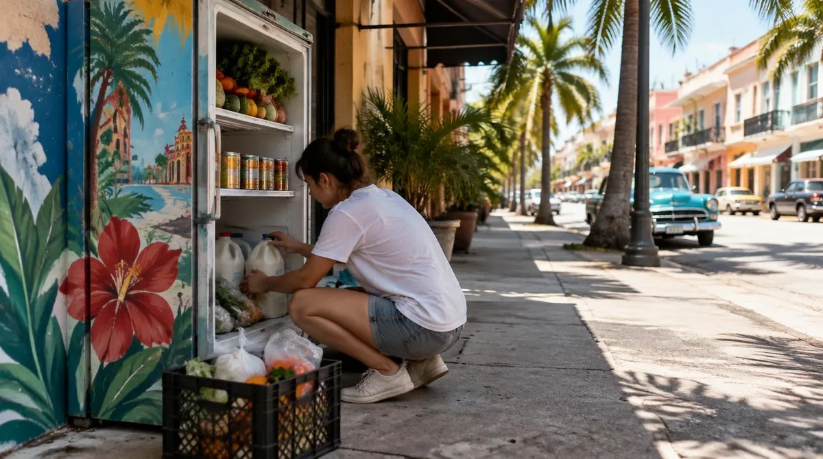 Community Fridges in Miami: Who Stocks the Shelves and Who Eats
