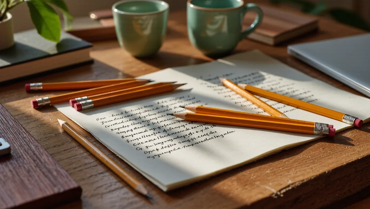 Why Pencil Still Beats Screen for Early Drafts