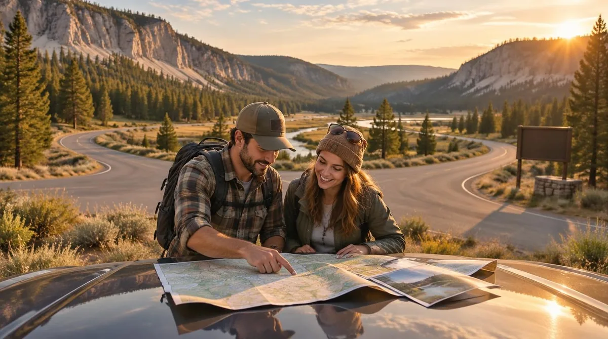 How to Read a Yellowstone National Park Map Like a Trip Plan