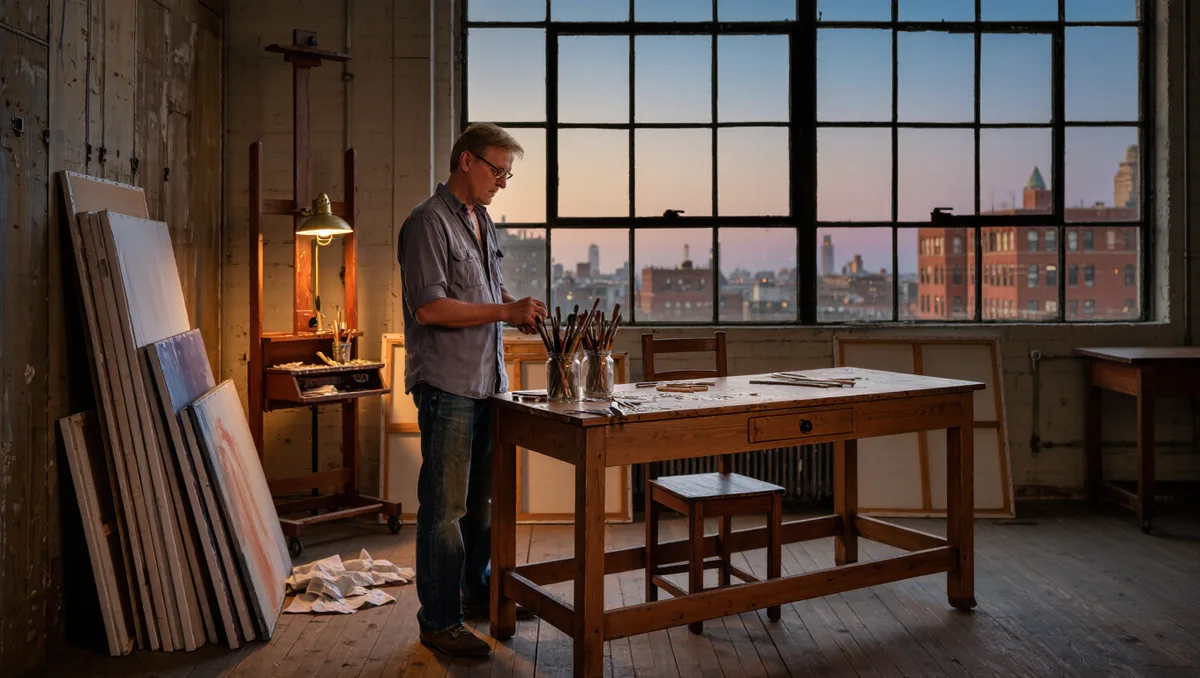 Inside the studio: what artists' workspaces reveal