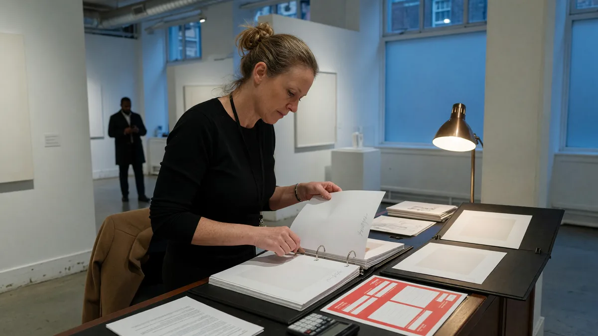How to Read an Artist's CV Before a Gallery Visit
