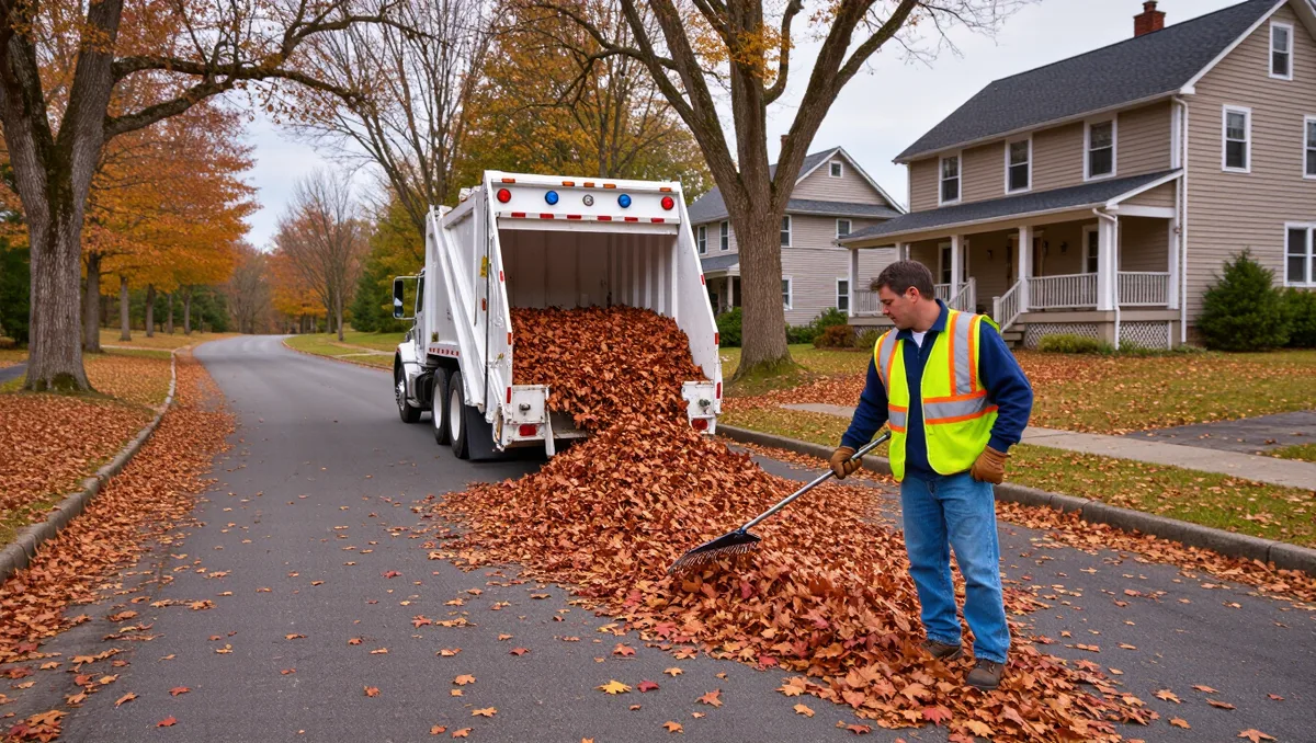 Leaf pickup and yard waste: your municipal calendar guide