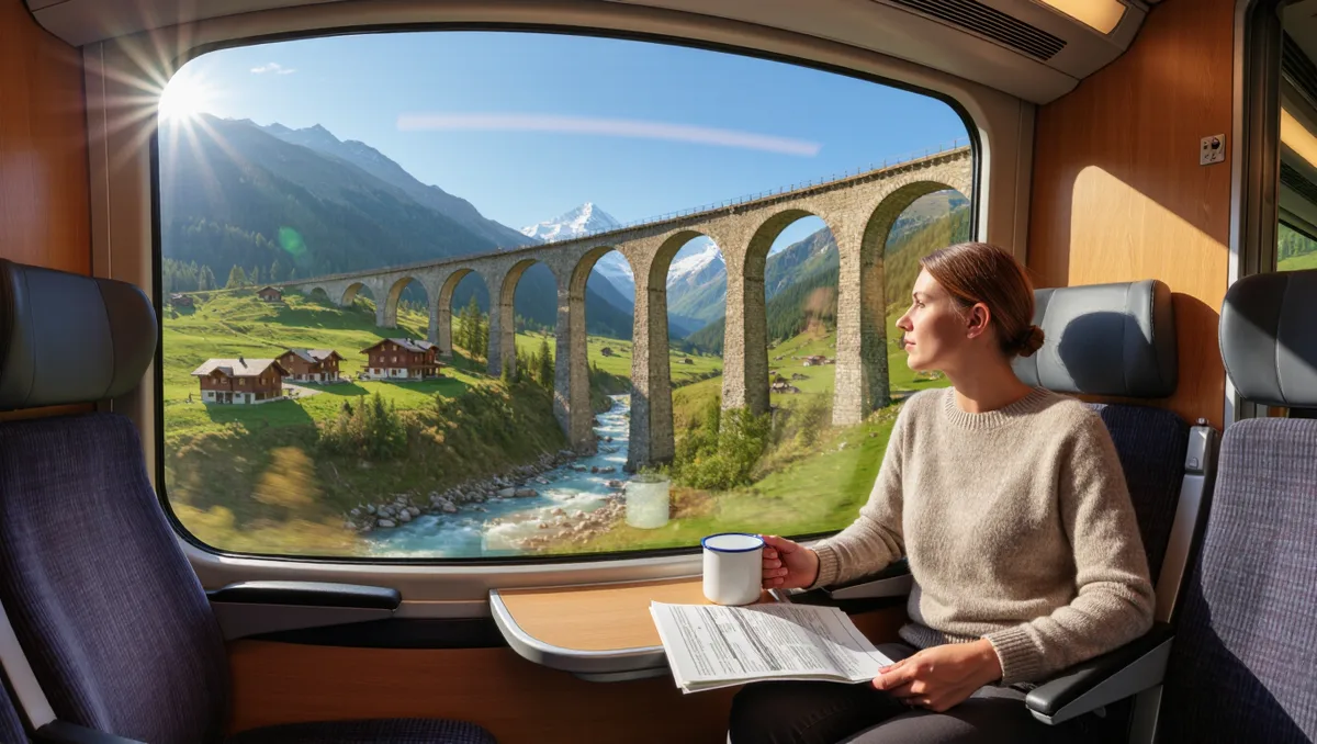 Slow travel through Europe by rail, corridor by corridor
