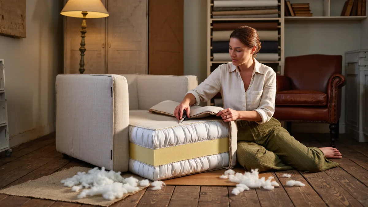 Sofa Cushion Fillings Explained: Foam, Feather, and Fiber, and How Each Ages
