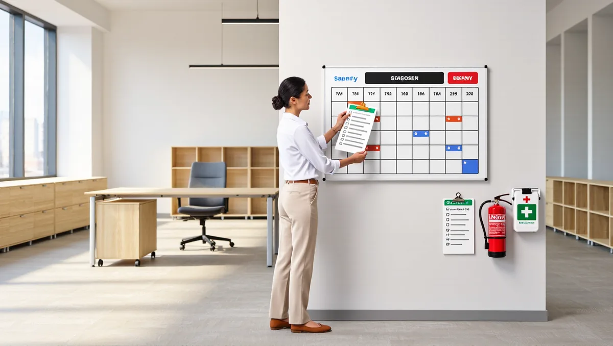 A year-round workplace safety calendar for small teams
