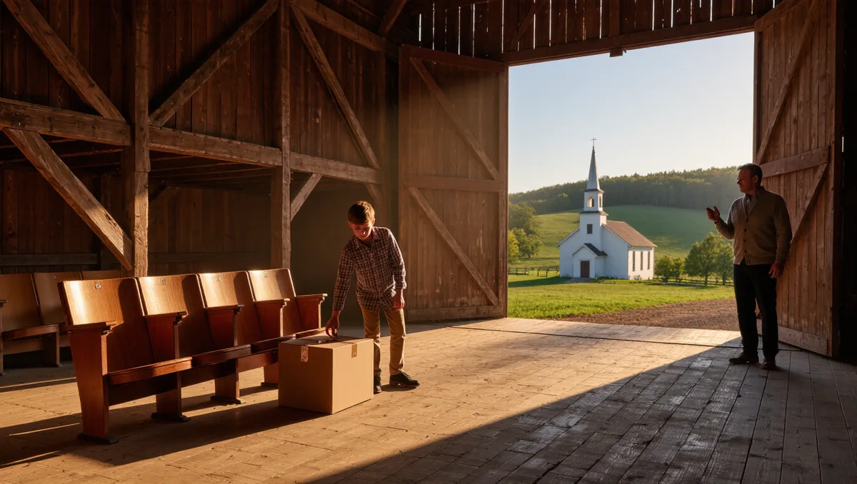 REAL ESTATE at The Barn at Lee: what the play is, and why it matters if you move