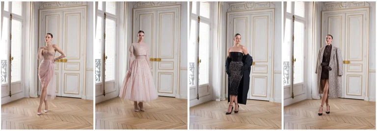 Paolo Sebastian FW23/24 during Paris Couture Week