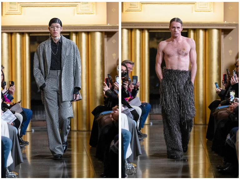 VALETTE STUDIO AW 2024 during Paris Fashion Week