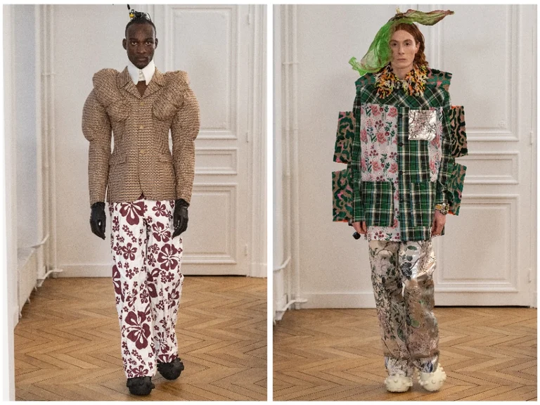 WALTER VAN BEIRENDONCK AW 2024 during Paris Fashion Week