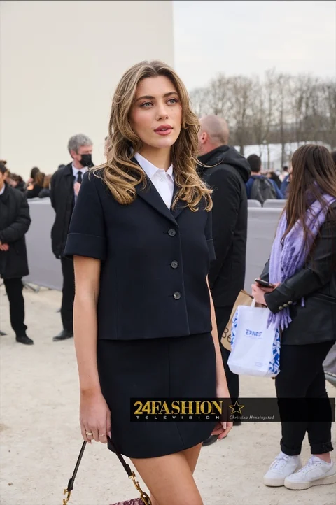 DIOR AW 2022 Paris Fashion Week Streetstyle