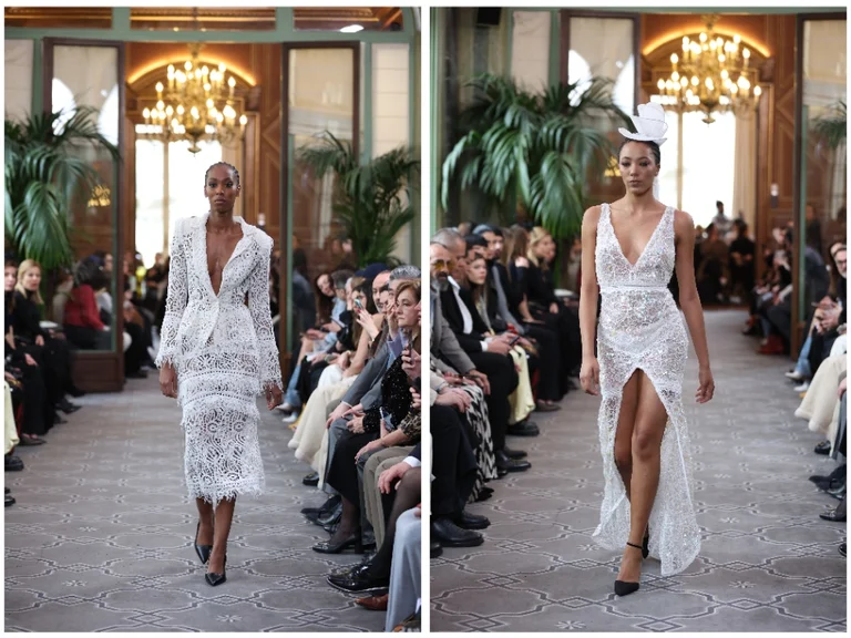 SERBIA FASHION WEEK. Suzana Peric AW 24 during Paris Fashion Week