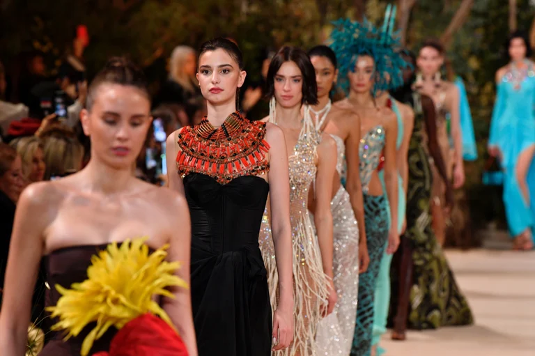 Celia Kritharioti. SS 2023 during Haute Couture Week.