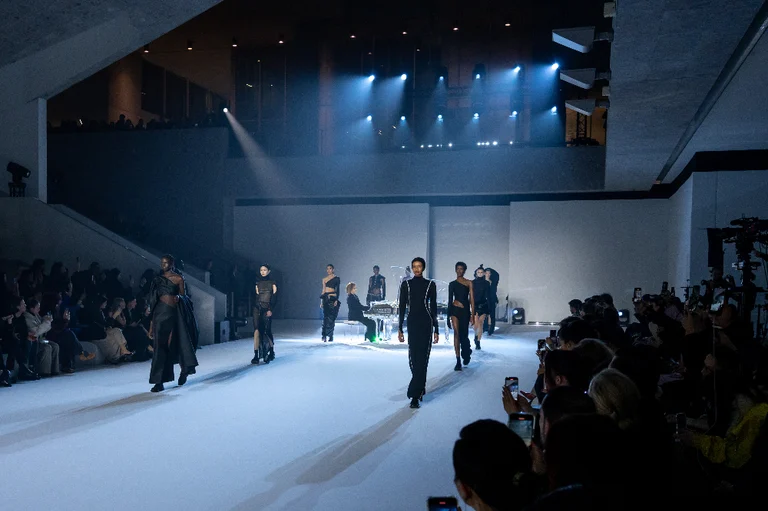 MAISON YOSHIKI PARIS AW24 during Milan Fashion Week