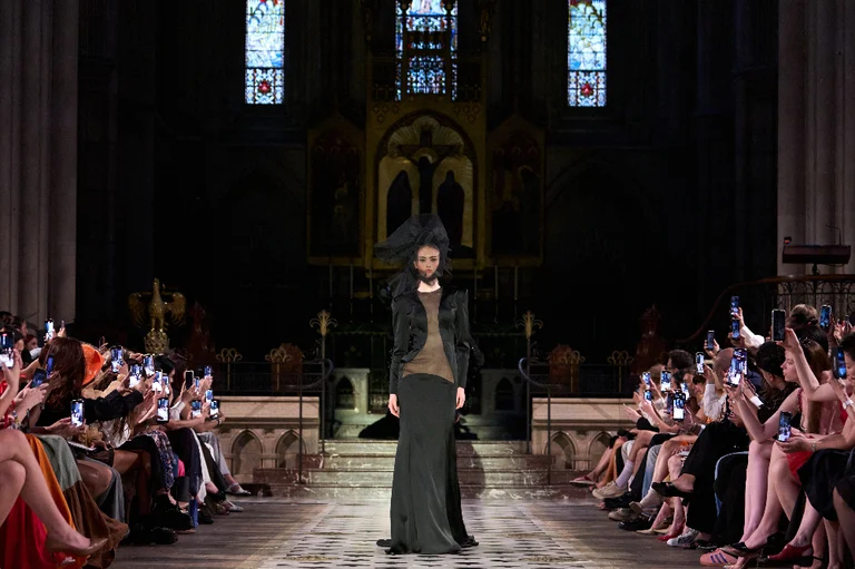 LENA ERZIAK FW25 during Paris Haute Couture Week