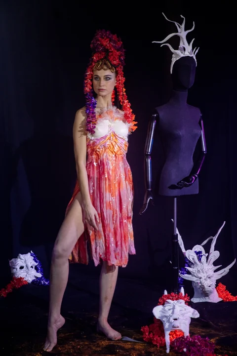 Franck Sorbier. SS 2023 during Haute Couture Week.