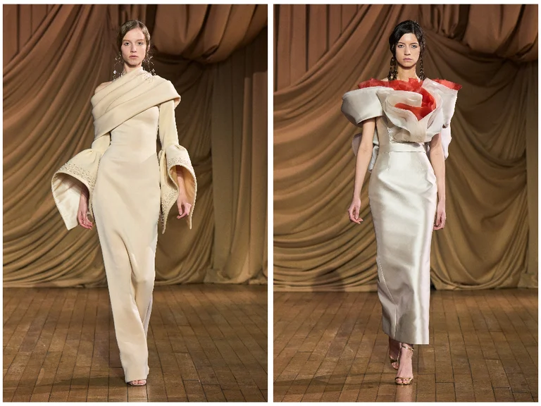 RAMI AL ALI SS 2024 during Paris Haute Couture Week
