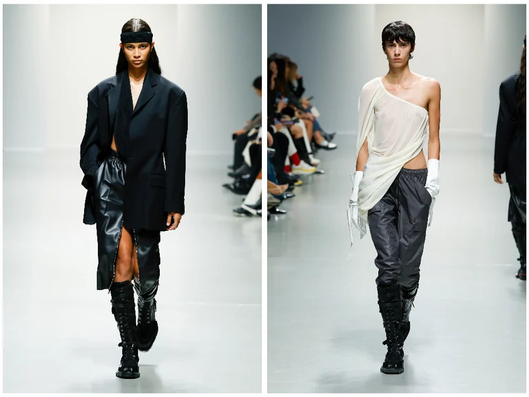 ATLEIN SS25 during Paris Fashion Week