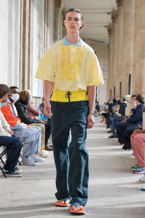 Paris Fashion Week. Show BLUEMARBLE SS2022.