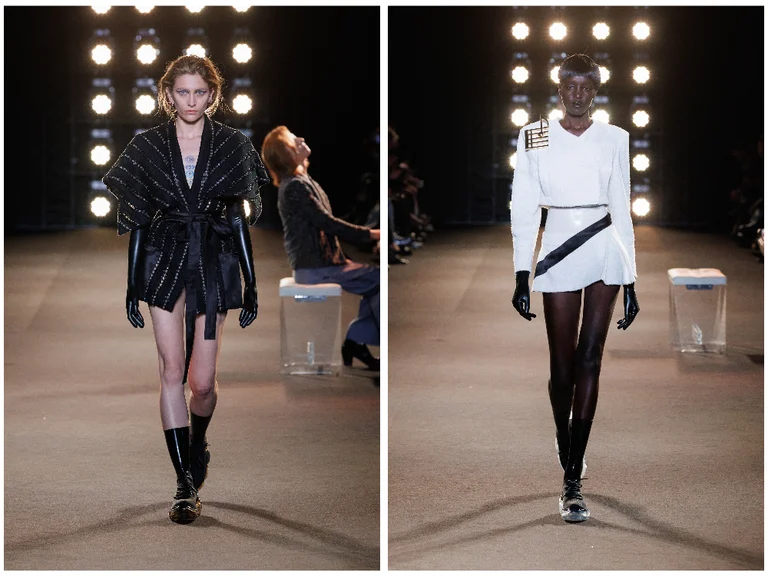 MAISON YOSHIKI SS25 during Paris Fashion Week