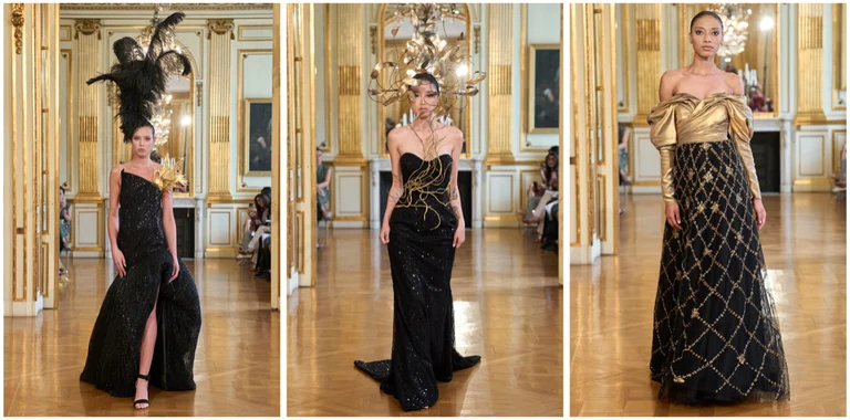 Stefan Djokovich FW23/24 during Paris Couture Week