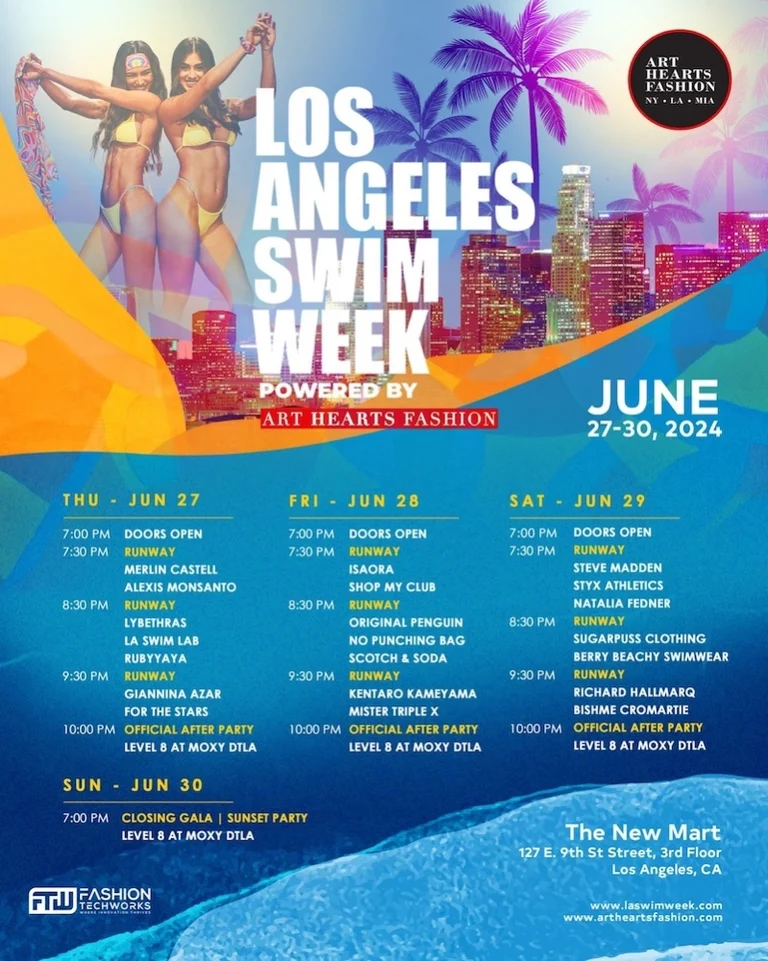 LA Swim Week Powered by Art Hearts Fashion Set to Make Waves
