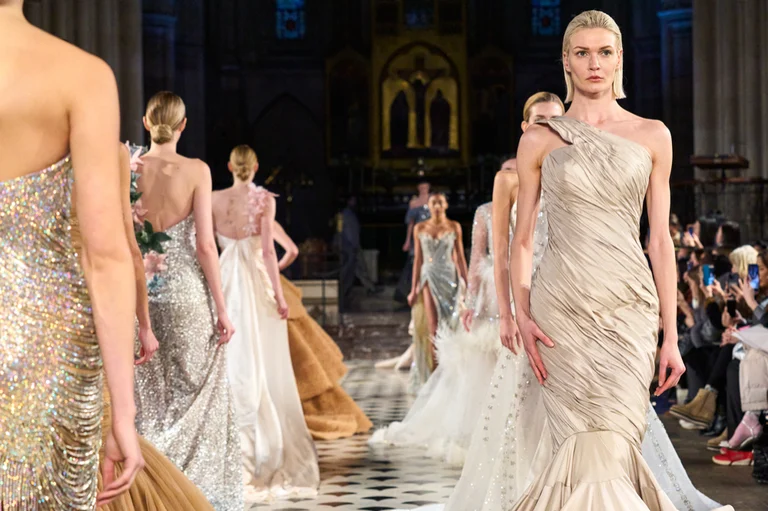 Alin Le’ Kal. SS 2023 during Haute Couture Week.