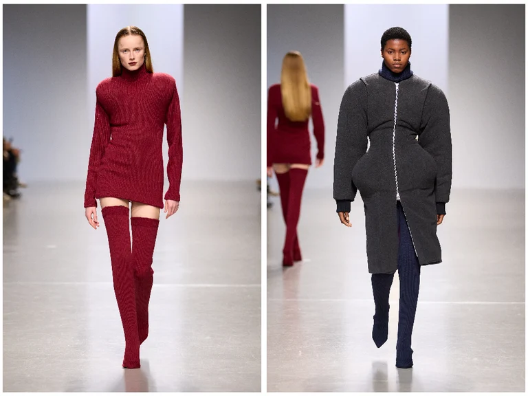 DURAN LANTINK FW24 AW 24 during Paris Fashion Week