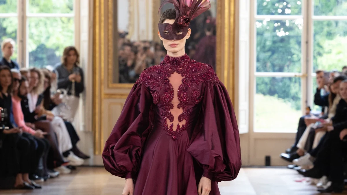 Tony Ward Couture FW25/26: When Steel Masks Speak Souls