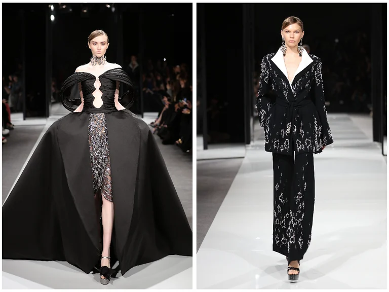 Ziad Nakad SS 2024 during Paris Haute Couture Week